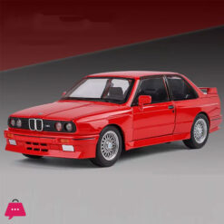 1:24 Bmw M3 Miniature Model Alloy Car Toys Diecast Metal Vehices Sound Light Pull Back 4 Doors Opened