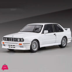 1:24 Bmw M3 Miniature Model Alloy Car Toys Diecast Metal Vehices Sound Light Pull Back 4 Doors Opened