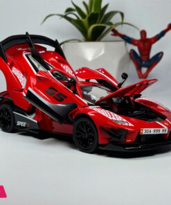 1:24 Ferrari Fxx K Supercar Alloy Metal Diecast Car Model Sound &Amp; Light Collection Hobby Decorative - Image 3