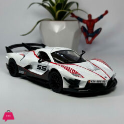 1:24 Ferrari Fxx K Supercar Alloy Metal Diecast Car Model Sound &Amp; Light Collection Hobby Decorative