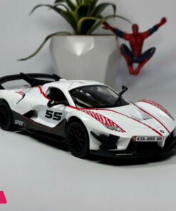 1:24 Ferrari Fxx K Supercar Alloy Metal Diecast Car Model Sound &Amp; Light Collection Hobby Decorative - Image 4