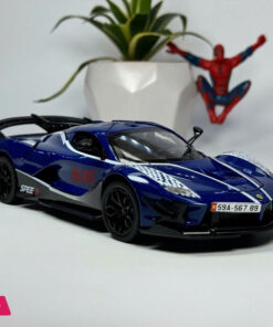 1:24 Ferrari Fxx K Supercar Alloy Metal Diecast Car Model Sound &Amp; Light Collection Hobby Decorative - Image 5