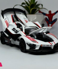 1:24 Ferrari Fxx K Supercar Alloy Metal Diecast Car Model Sound &Amp; Light Collection Hobby Decorative - Image 2