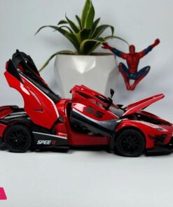 1:24 Ferrari Fxx K Supercar Alloy Metal Diecast Car Model Sound &Amp; Light Collection Hobby Decorative - Image 7