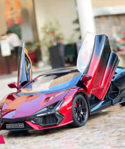 1:24 Lamborghini Revuelto Alloy Scale Car Model Diecast Metal Miniature Car Sound ＆ Light Collection