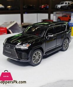124 Scale Lexus Lx600 Diecast Model Alloy Car Lights Sound