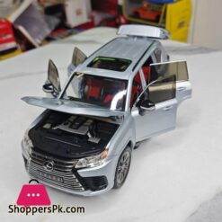 124 Scale Lexus Lx600 Diecast Model Alloy Car Lights Sound