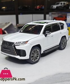 124 Scale Lexus Lx600 Diecast Model Alloy Car Lights Sound