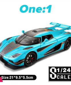 1:24 Scale Koenigsegg One:1 Supercar Diecast Alloy Car Model Sound And Light - Image 3