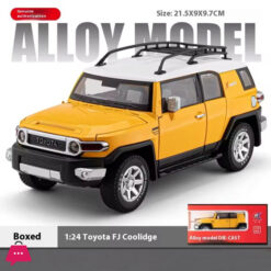1:24 Toyota Fj Cruiser Suv Alloy Car Model Diecasts Metal Off-Road Vehicles Car Model