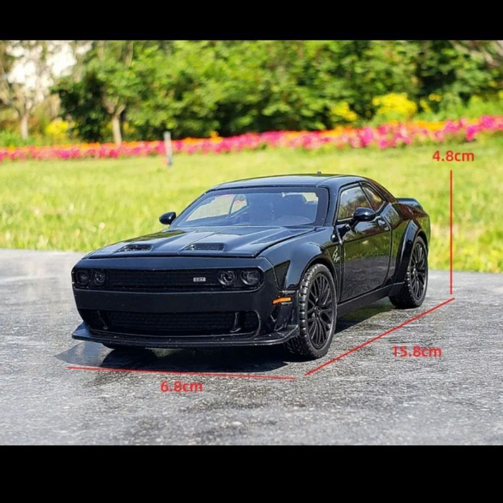 1:24 Alloy Dodge Challenger Srt Musle Car Model Diecast Metal Sports Car Model 17 1:24 Alloy Dodge Challenger Srt Musle Car Model Diecast Metal Sports Car Model