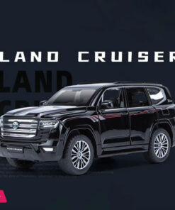 1:32 Toyota Land Cruiser Lc300 Alloy Diecasts Metal Toy Car Model Sound And Light Pull Back - Image 3