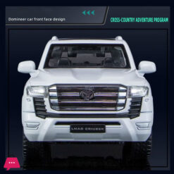 1:32 Toyota Land Cruiser Lc300 Alloy Diecasts Metal Toy Car Model Sound And Light Pull Back
