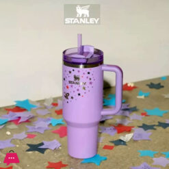 Stanley Purpel Star X Olivia Rodrigo 40Oz Quencher Tumbler