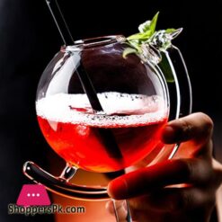 330Ml Creative Globe Design Cocktail Glass Personalized Juice Cold Drink Cup