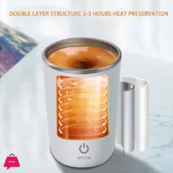 350Ml Stainless Steel Cup Automatic Self Stirring Mug Coffee Milk Juice Mixing Cup Electric Magnetic Stirring Cup 11 350Ml Stainless Steel Cup Automatic Self Stirring Mug Coffee Milk Juice Mixing Cup Electric Magnetic Stirring Cup