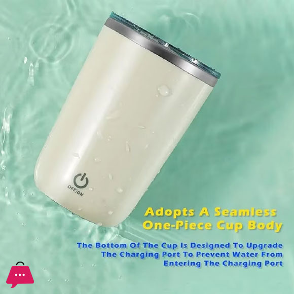 350Ml Stainless Steel Cup Automatic Self Stirring Mug Coffee Milk Juice Mixing Cup Electric Magnetic Stirring Cup 8 350Ml Stainless Steel Cup Automatic Self Stirring Mug Coffee Milk Juice Mixing Cup Electric Magnetic Stirring Cup - Image 6