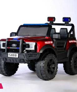 4x4 Electric Jeep for Kids – Battery Operated Ride-On Car with RGB Lights & Music