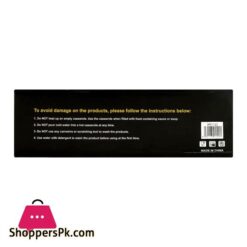 Brilliant 135 Rectangular Casserole Serving Dish With Candle Standrack Buffet Food Warmer Br1122