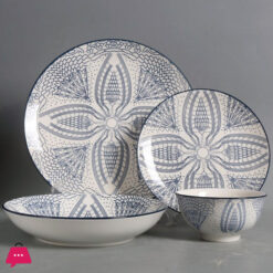 Ceramic Breakfast Set 24 Pieces