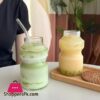 Creative Lactic Acid Bacteria Glass Cup Coffee Glasses Heatproof Milk Juice Ice Tea Glass 500Ml