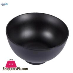 2 x 2 4pack Black Bowls with Food Grade for Soup Rice Oatmeal Gruel 7 2 Pcs