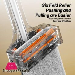 Hands Free Folding Bucket Mop Set