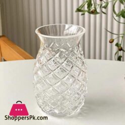 Pineapple Cocktail Glass Multi Use Novelty Design Premium Quality Juice Glass High Borosilicate Borosilicate Glass For Home Cocktail Parties Glass Collectors Enthusiasts Gift Idea