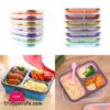 Silicone World 1300Ml Silicone Collapsible Portable Lunch Box Large Capacity Bowl Lunch Bento Box Folding Lunchbox Eco Friendly