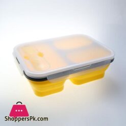 Silicone World 1300Ml Silicone Collapsible Portable Lunch Box Large Capacity Bowl Lunch Bento Box Folding Lunchbox Eco Friendly