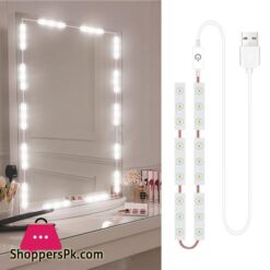 USB LED Strip Lights Dressing Mirror Makeup Mirror Lights Dimmable Touch Control Vanity Mirror Lights Bathroom Mirror Light