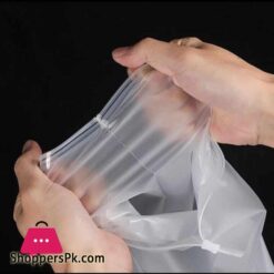 Size 11X13 Inches Pack Of 25 Pcs Zip Lock Plastic Bags Slider Suit Packing Bags