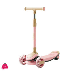 Adjustable Height Flashing Wheel Kids Kick Scooter