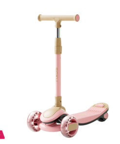 Adjustable Height Flashing Wheel Kids Kick Scooter