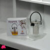 Borosilicate Glass Tea Pot With Stainless Steel Handle And Tea Infuser 1200Ml