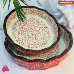 Danny Home Bakeware Pie Plate Qiuche Dish 8.8 Inch