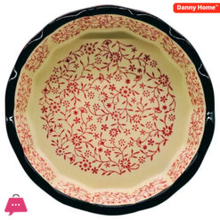 Danny Home Ceramic Bakeware Dish Tart Pan Roasting Oven Kitchen