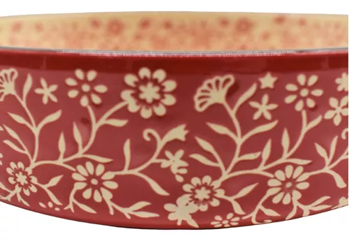 Danny Home Ceramic Casserole Dish Roasting Pan Tray Oven Handles Kitchen