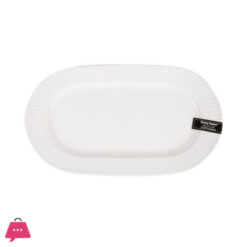 Danny Home Ceramic Oval Porcelain Plate 10 Inch