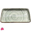 Danny Home Ceramic Rectangular Platter/Plate 8 Inch
