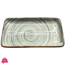 DANNY HOME CERAMIC RECTANGULAR PLATTER/PLATE 8 INCH