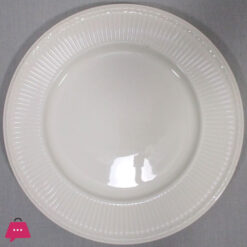Danny Home Ceramic White Deep Plate 6 Pcs 8.25 Inch
