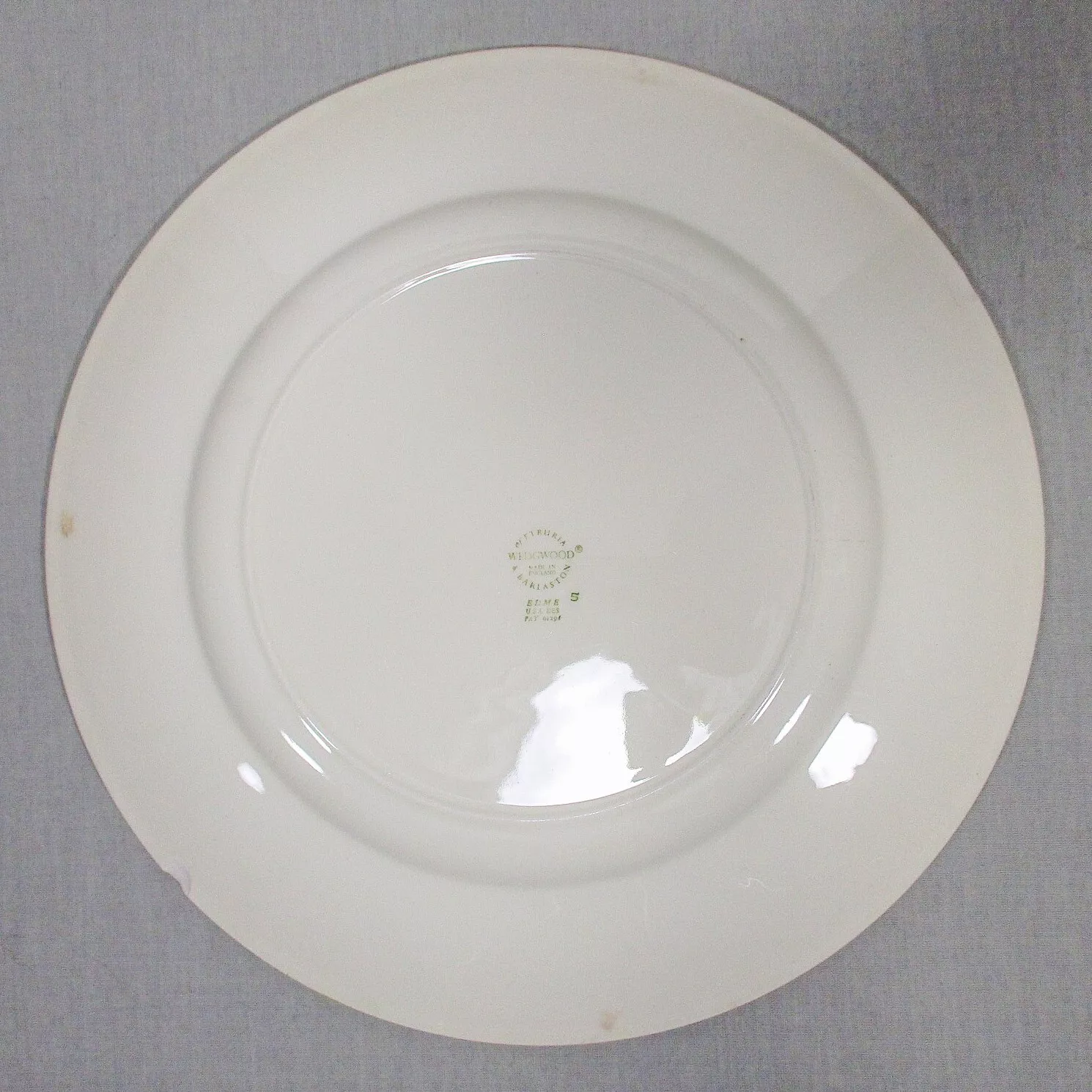 Danny Home Ceramic White Deep Plate 6 Pcs 8.25 Inch