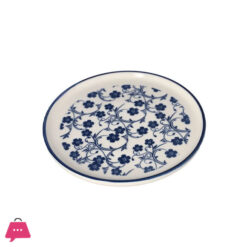 Danny Home Floral Design Ceramic Round Plate 6 Inch