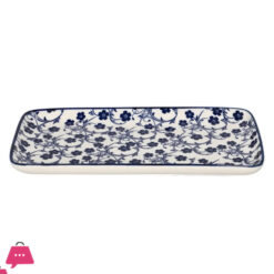 Danny Home Floral Design Rectangular Dinner Plate 7 Inch