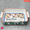 Danny Home Rectangular Ceramic Oven Tray