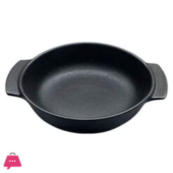 Danny Home Round Ceramic Double Ear Baking Dish 7 Inch