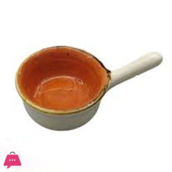 Danny Home Round Dip Sauce Bowl with Handle 4 Inch
