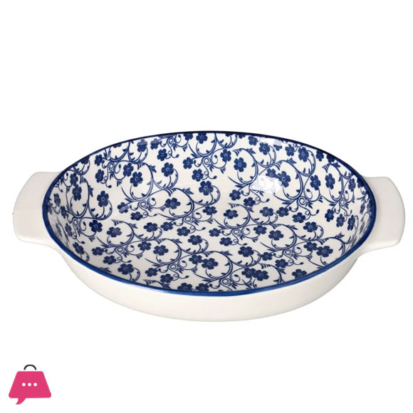 Danny Homefloral Design Ceramic Casserole Dish 7 Inch 3 Danny Homefloral Design Ceramic Casserole Dish 7 Inch