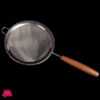 Elegant Wood Handle Tea Strainer Large
